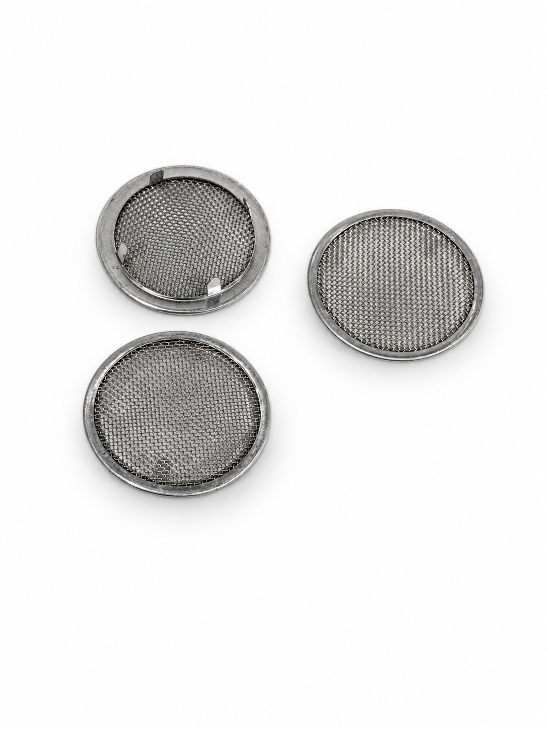Round mesh vent screens used on the Raffle Ticket Haboob lid